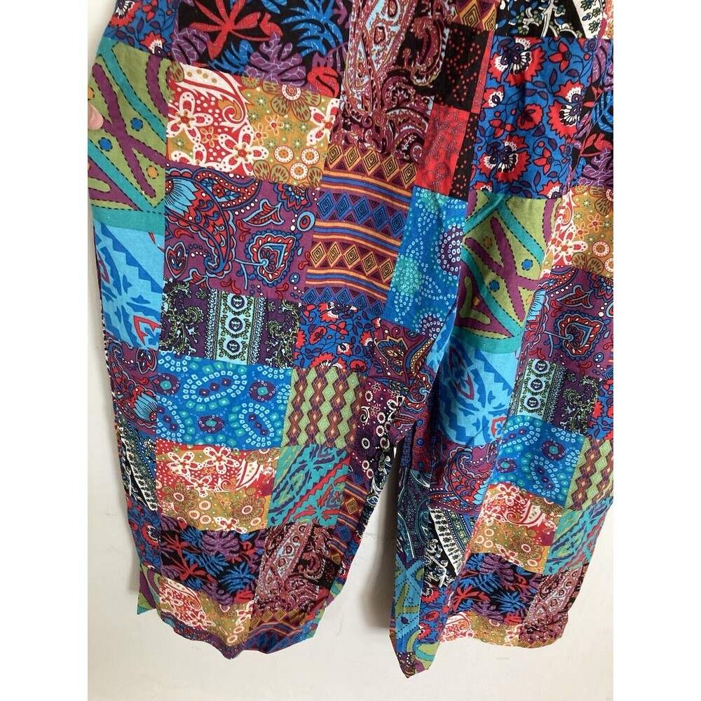 NEW Himosyber Patchwork Print Overalls Lightweigh… - image 6
